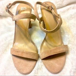 BP Lula Block Heel Slingback Sandals